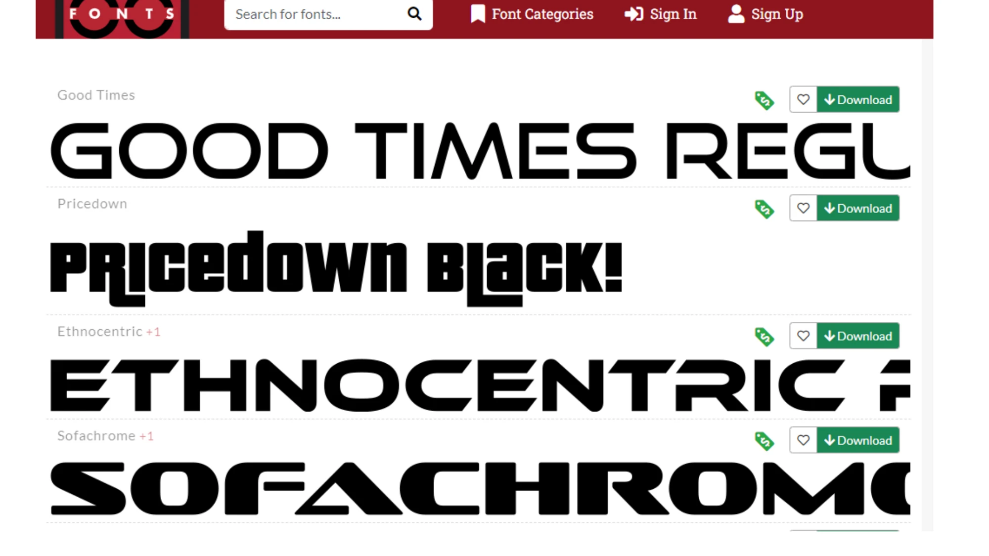Image of Futuristic Fusion Font